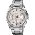 Herrenuhr Casio ENTICER GENT Silbergrau (Ø 35 mm)